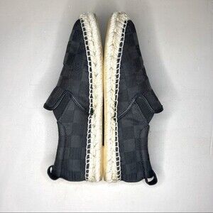 Marc by Marc Jacobs Black Checkered Espadrilles Women’s Size EU 40 US 10